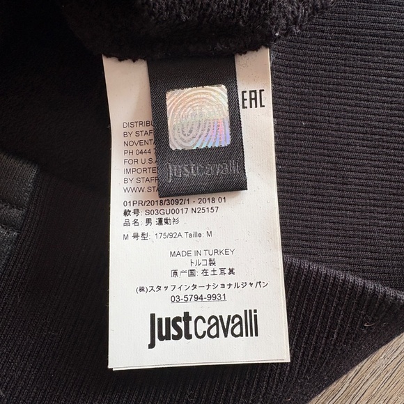 Just Cavalli M Y2K graphic long sleeve t-shirt - Picture 8 of 11